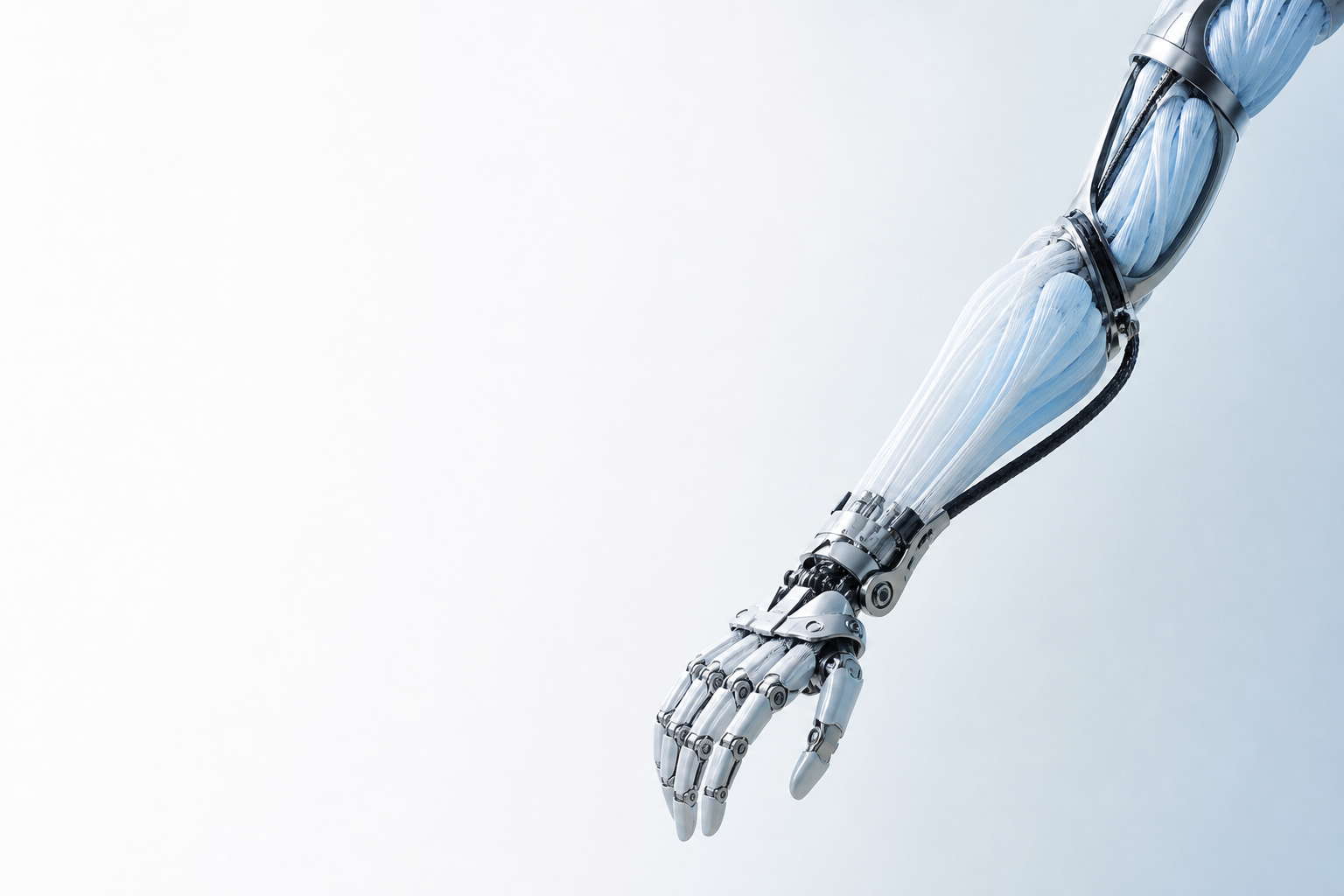 MYONEX LAB artificial muscle robotic arm
