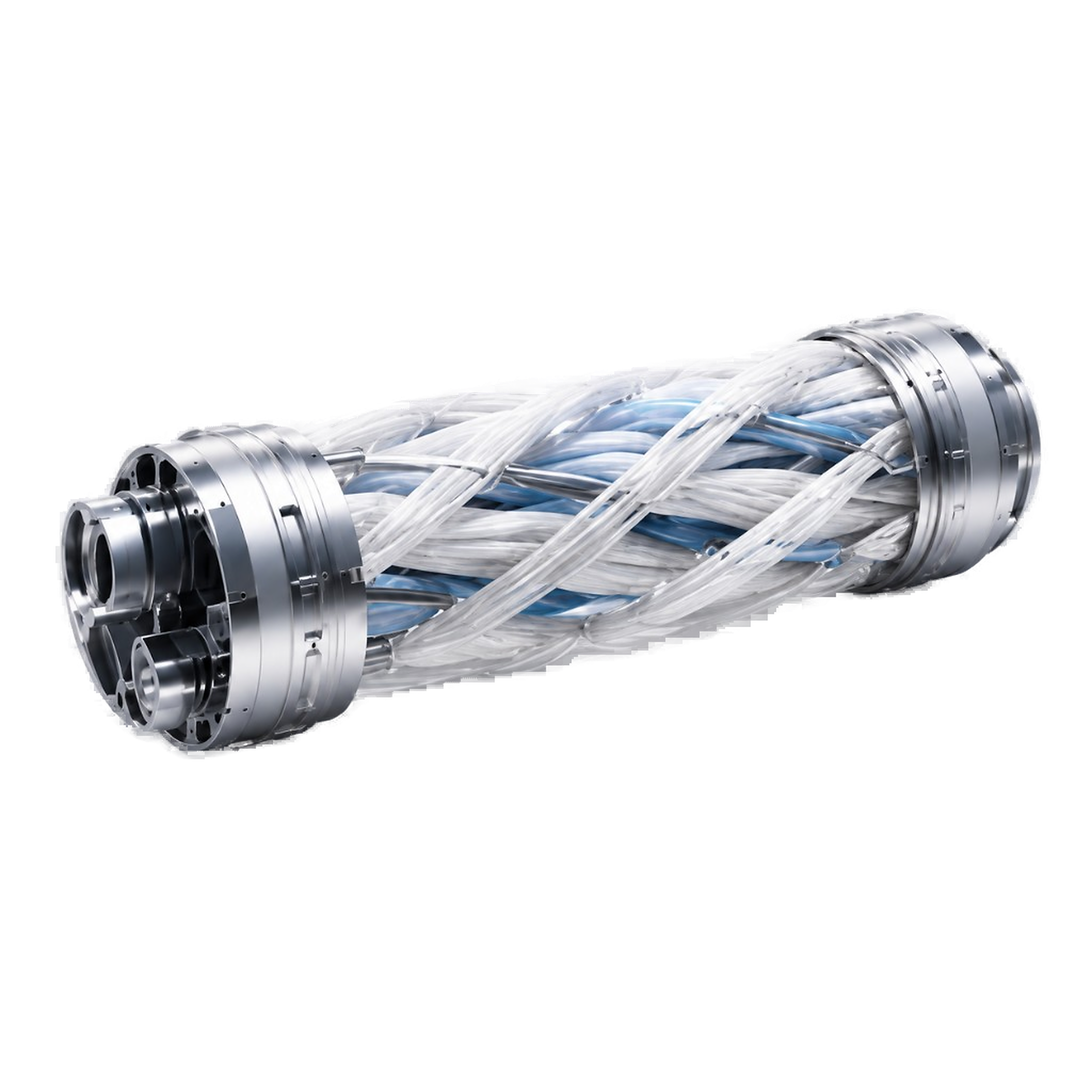Complete artificial muscle assembly