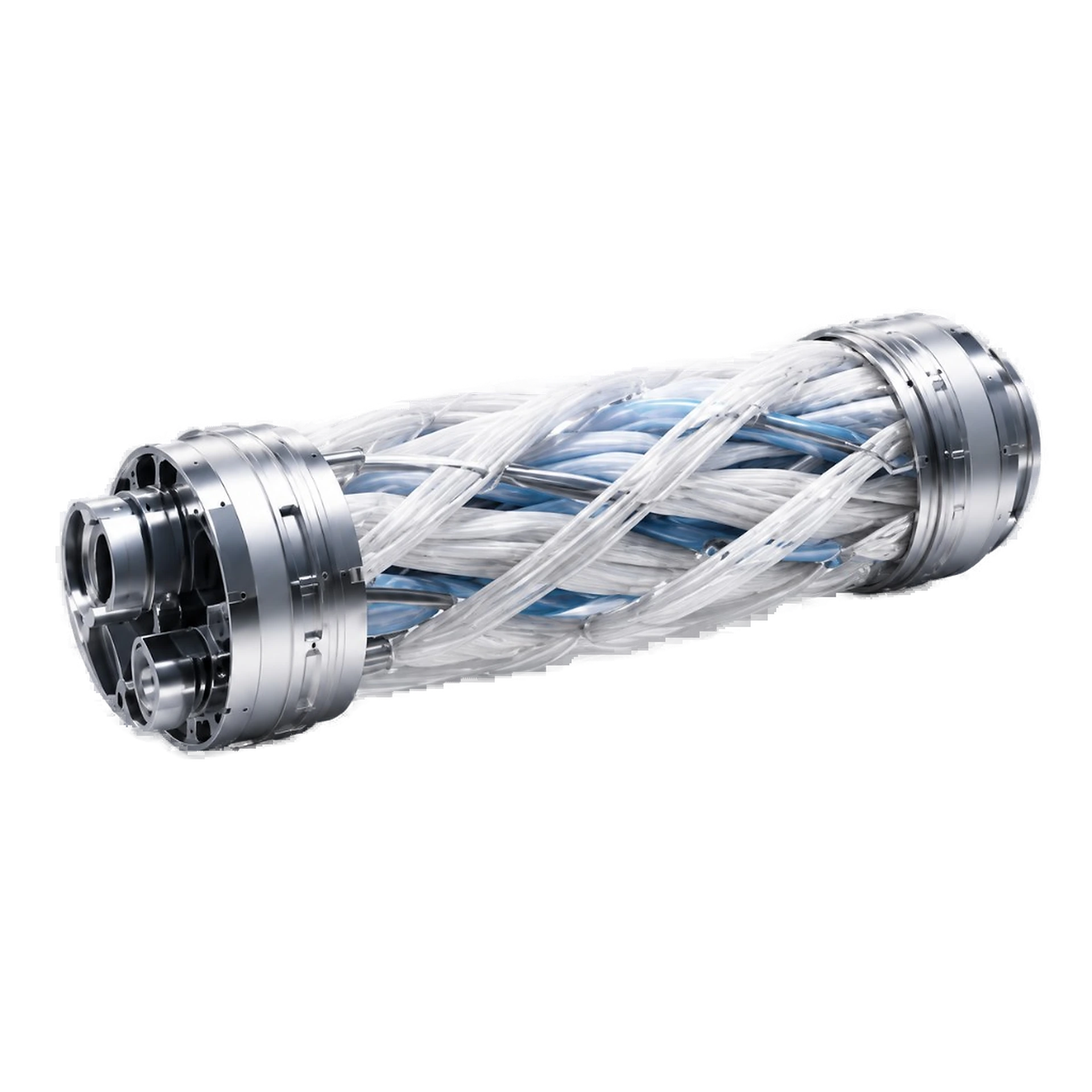Complete artificial muscle assembly